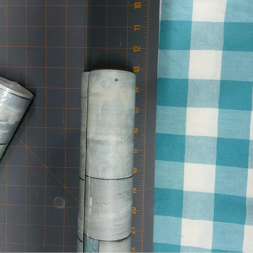 Decorative Blue and White Wallpaper Rolls 3 unopened 1 opened